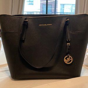 Michael Kors Black Tote Bag